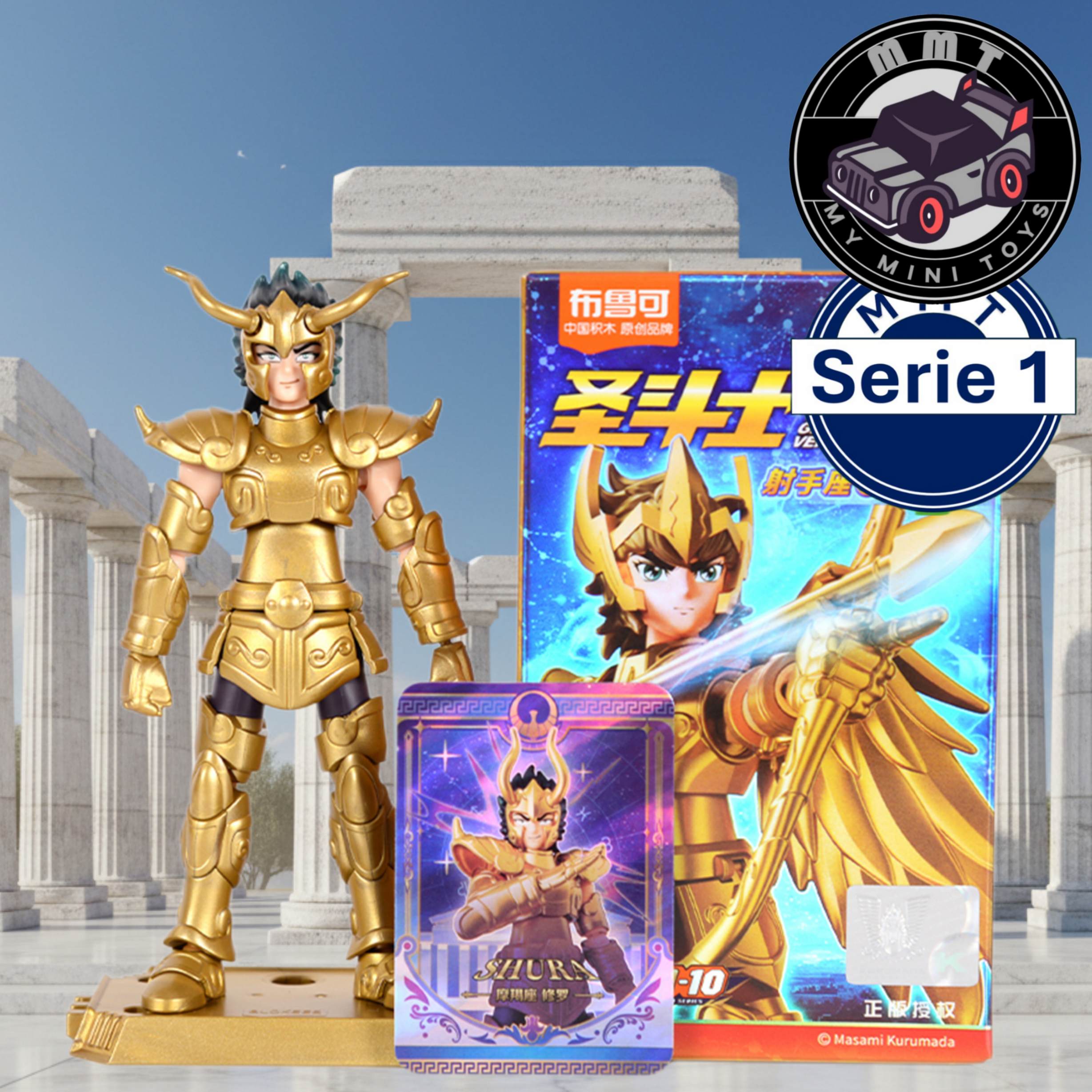 Saint Seiya Galaxy Gold Saint Capricorn Shura figure