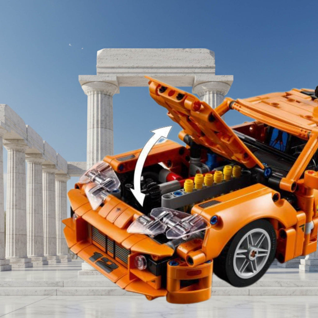 Lego Technic 42204 Fast & Furious engine