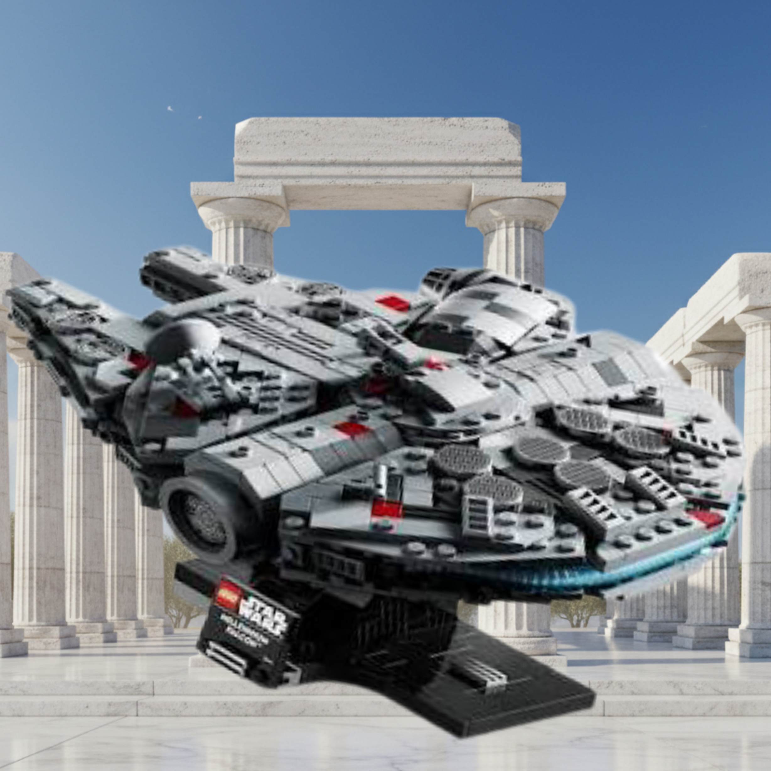 LEGO Star Wars 7537 back view