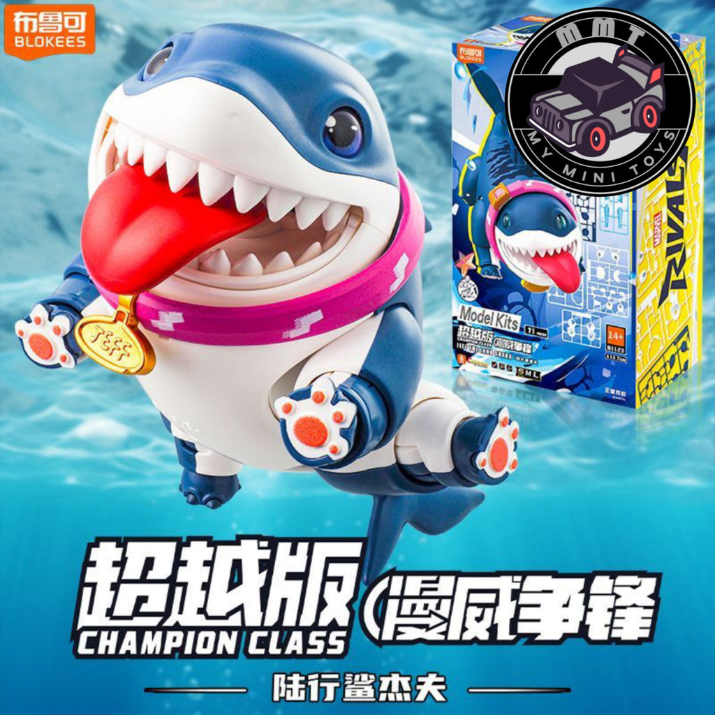 Marvel Rival Champion Class Blokees Jeff commercial