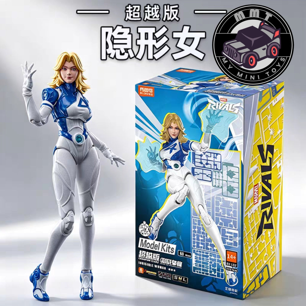 Marvel Rival Champion Class Blokees Invissible Woman ommercial