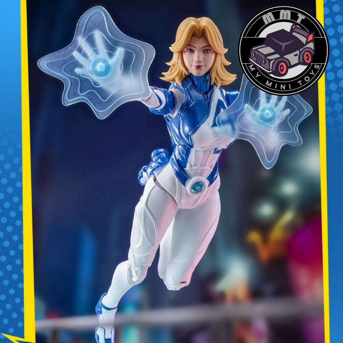 Marvel Rival Champion Class Blokees Invissible Woman energy hands