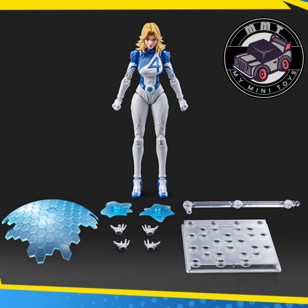 Marvel Rival Champion Class Blokees Invissible Woman Options & Accessories