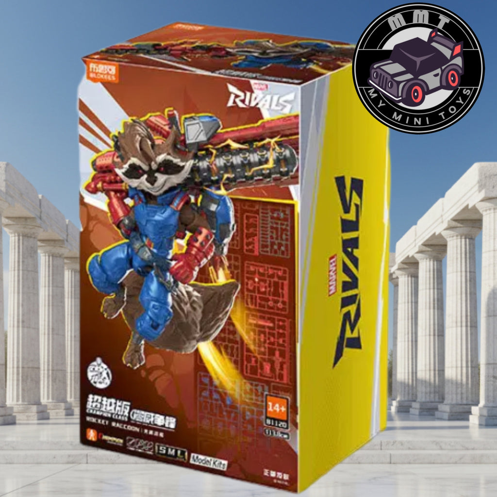 Marvel Rival Champion Class Rocket Raccoon box
