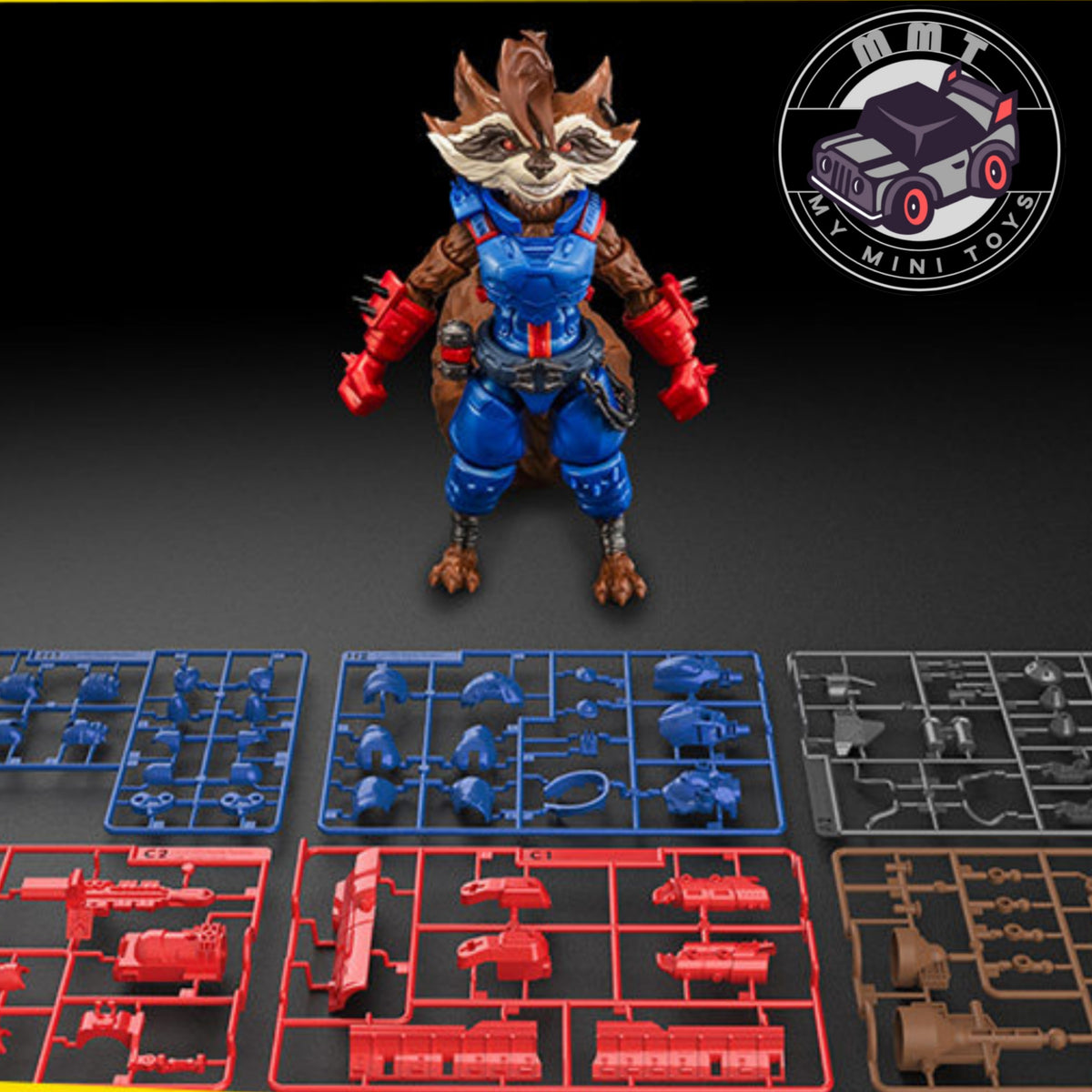 Marvel Rival Champion Class Blokees Rocket Raccoon Spure