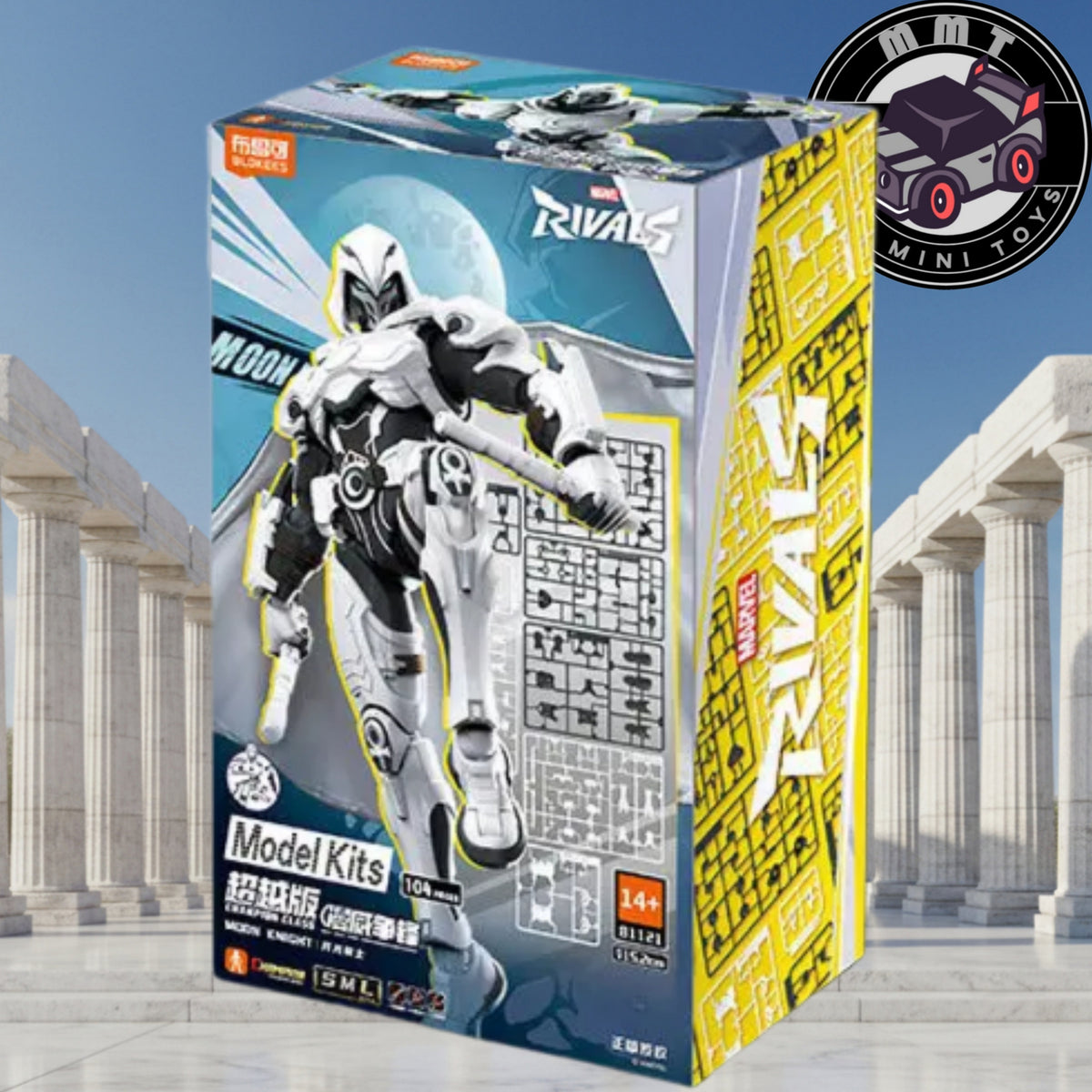 Marvel Rival Champion Class Blokees Moon Knight Box
