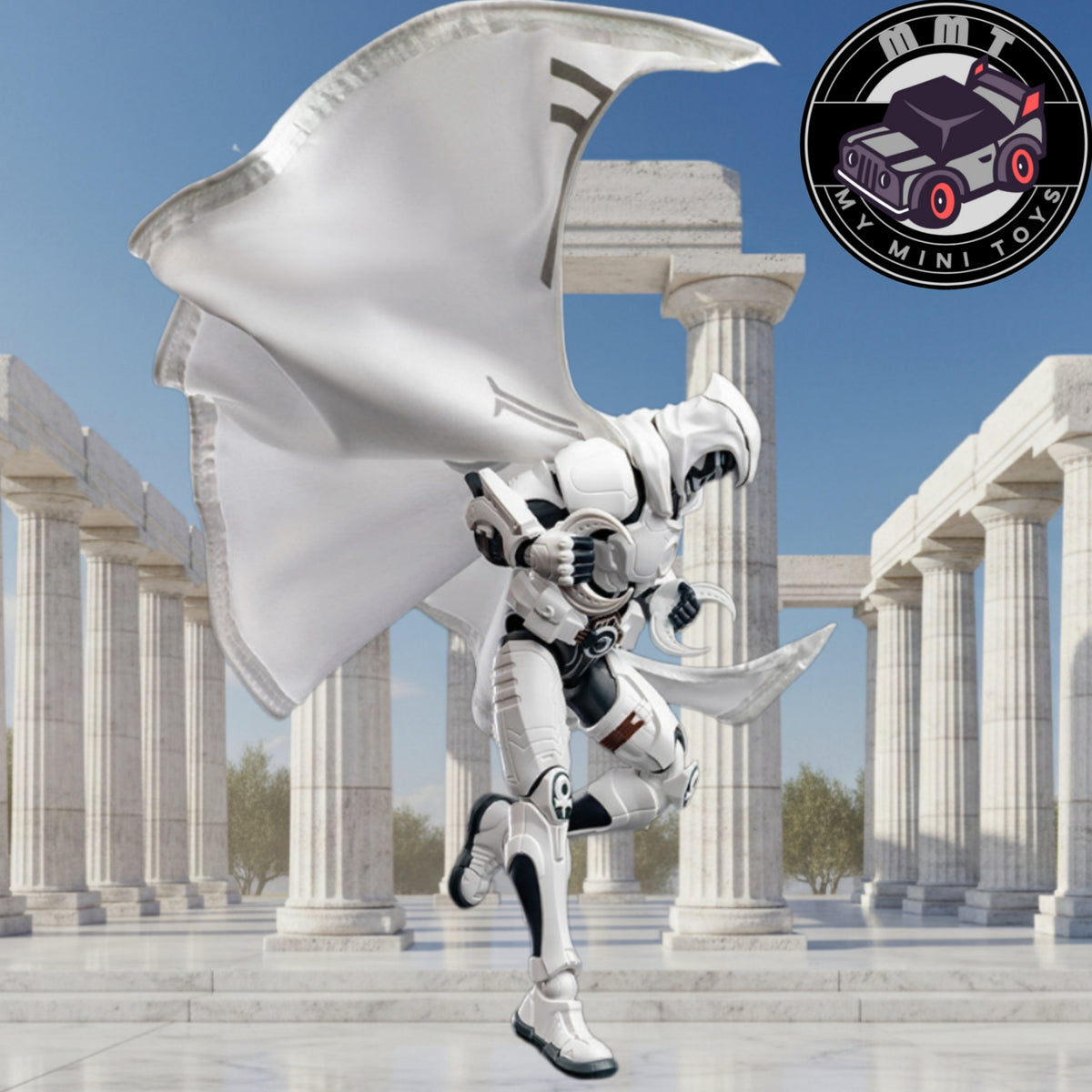Marvel Rival Champion Class Blokees Moon Knight jump