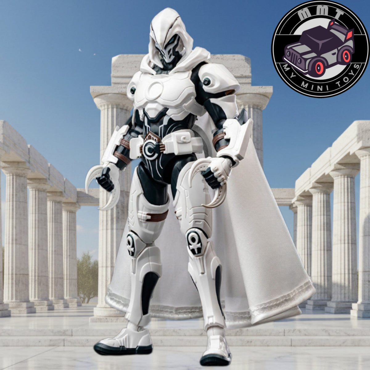 Marvel Rival Champion Class Blokees Moon Knight figure