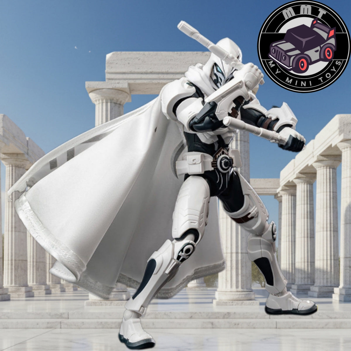 Marvel Rival Champion Class Blokees Moon Knight Battle sticks