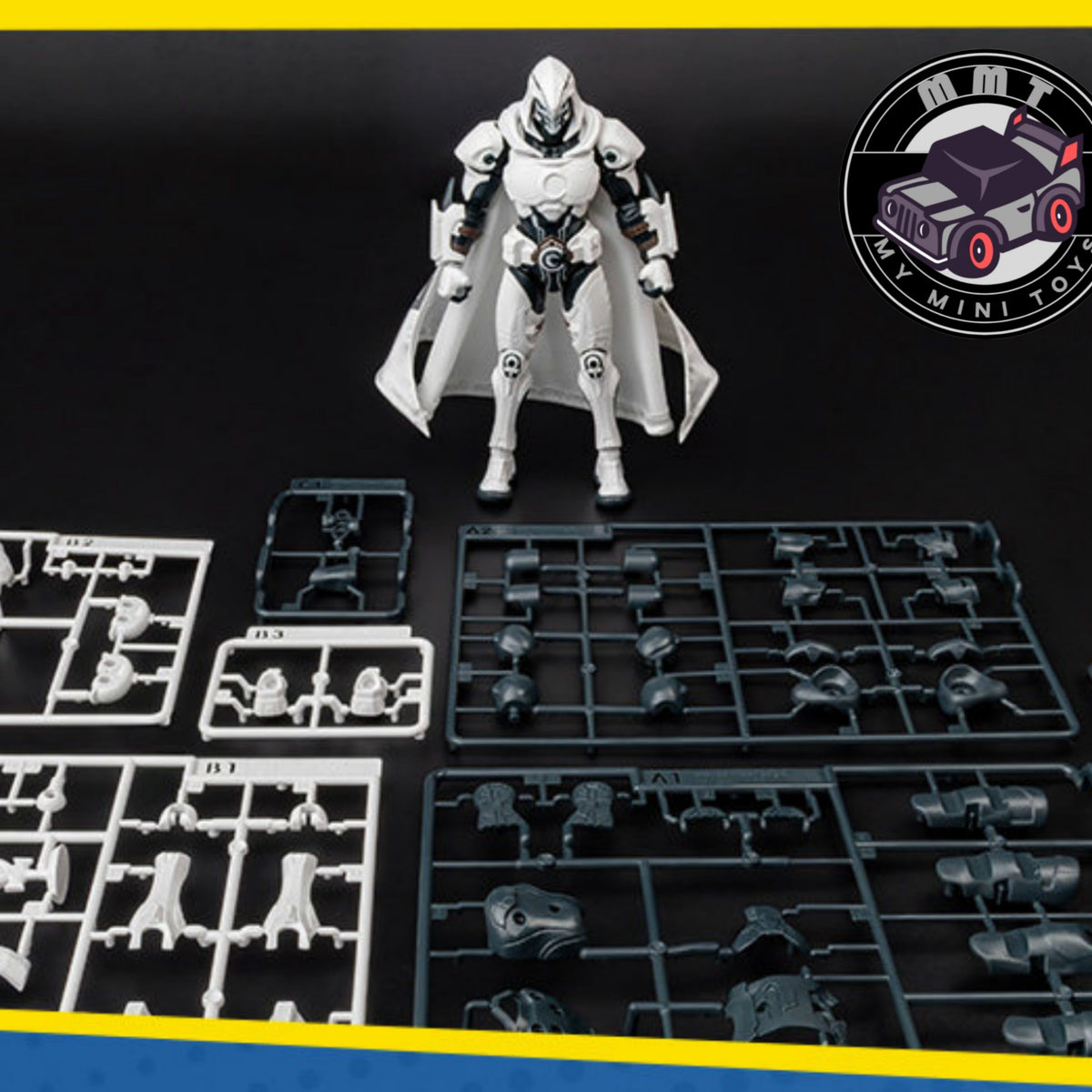 Marvel Rival Champion Class Blokees Moon Knight assembly
