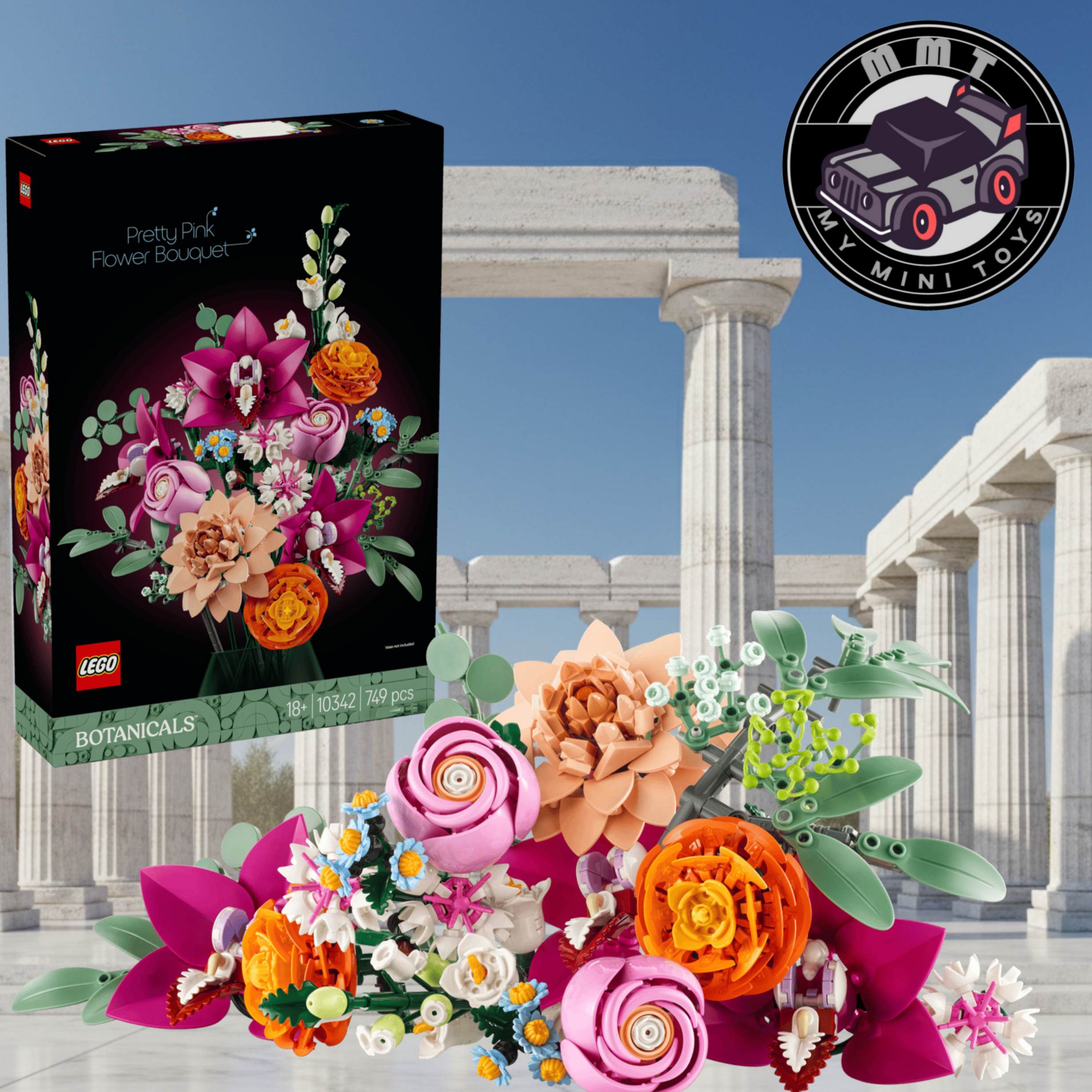 Lego 10342 Pretty Pink Flowers bouquet