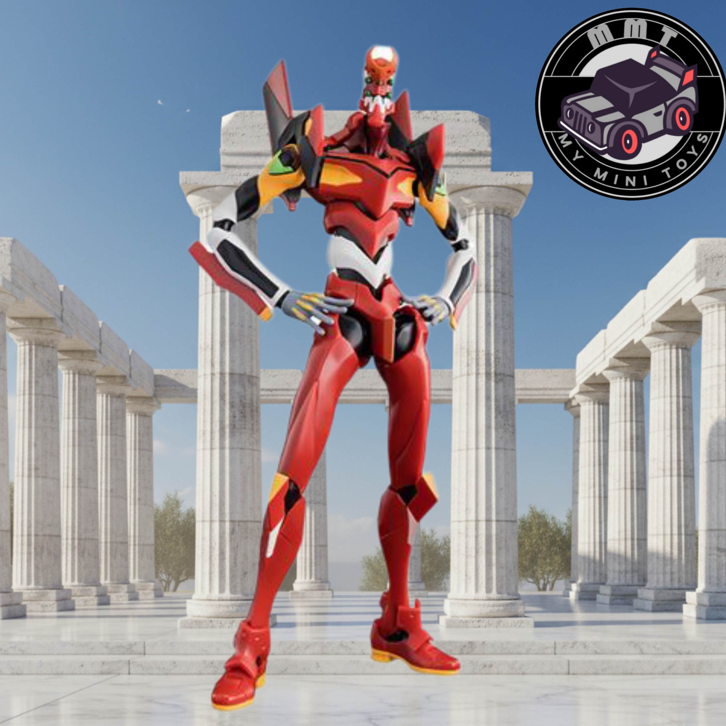 Evangelion Eva-02 Blokee stand posture