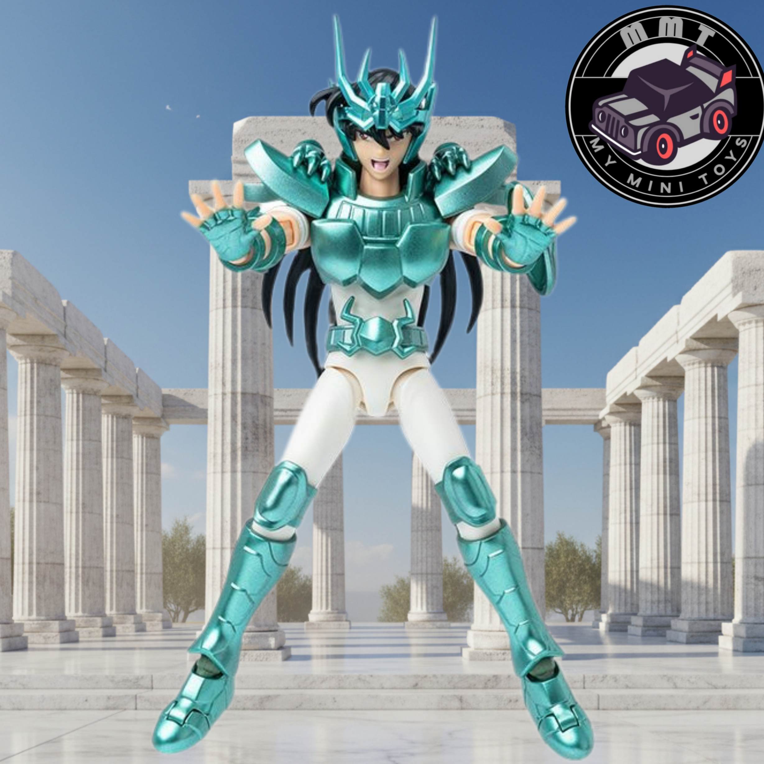 Saint Seiya CHampio Class Shiryu attack posture
