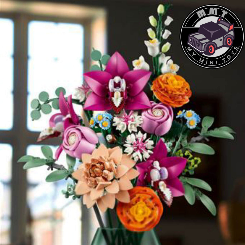 Lego 10342 Pretty Pink Flowers bouquet vase