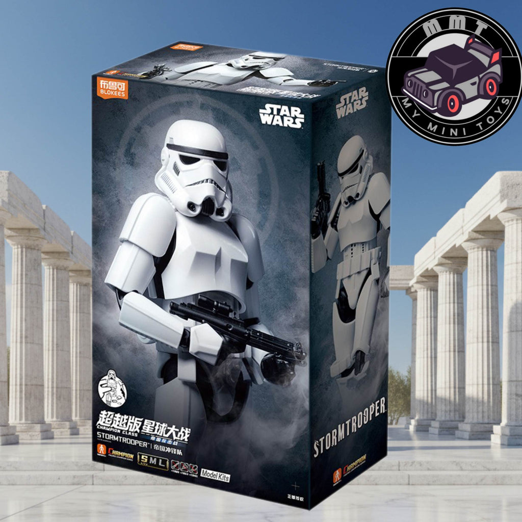 Star Wars Stormtrooper Champion Class figure packaging view