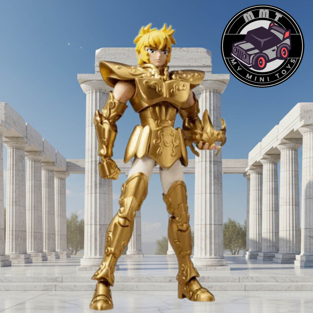 Saint Seiya Aiolia Leo Gold Saint figure front view