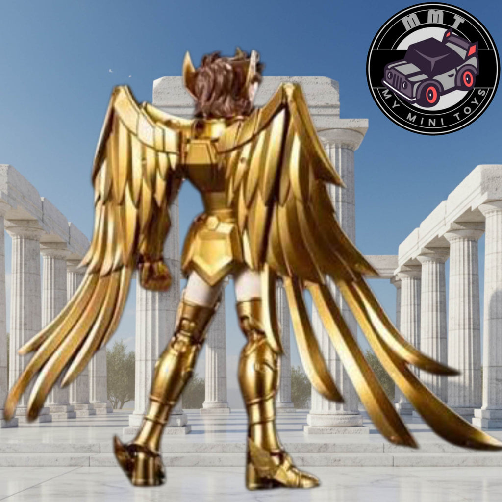 Saint Seiya Aiolos Sagittarius Gold Saint figure back view