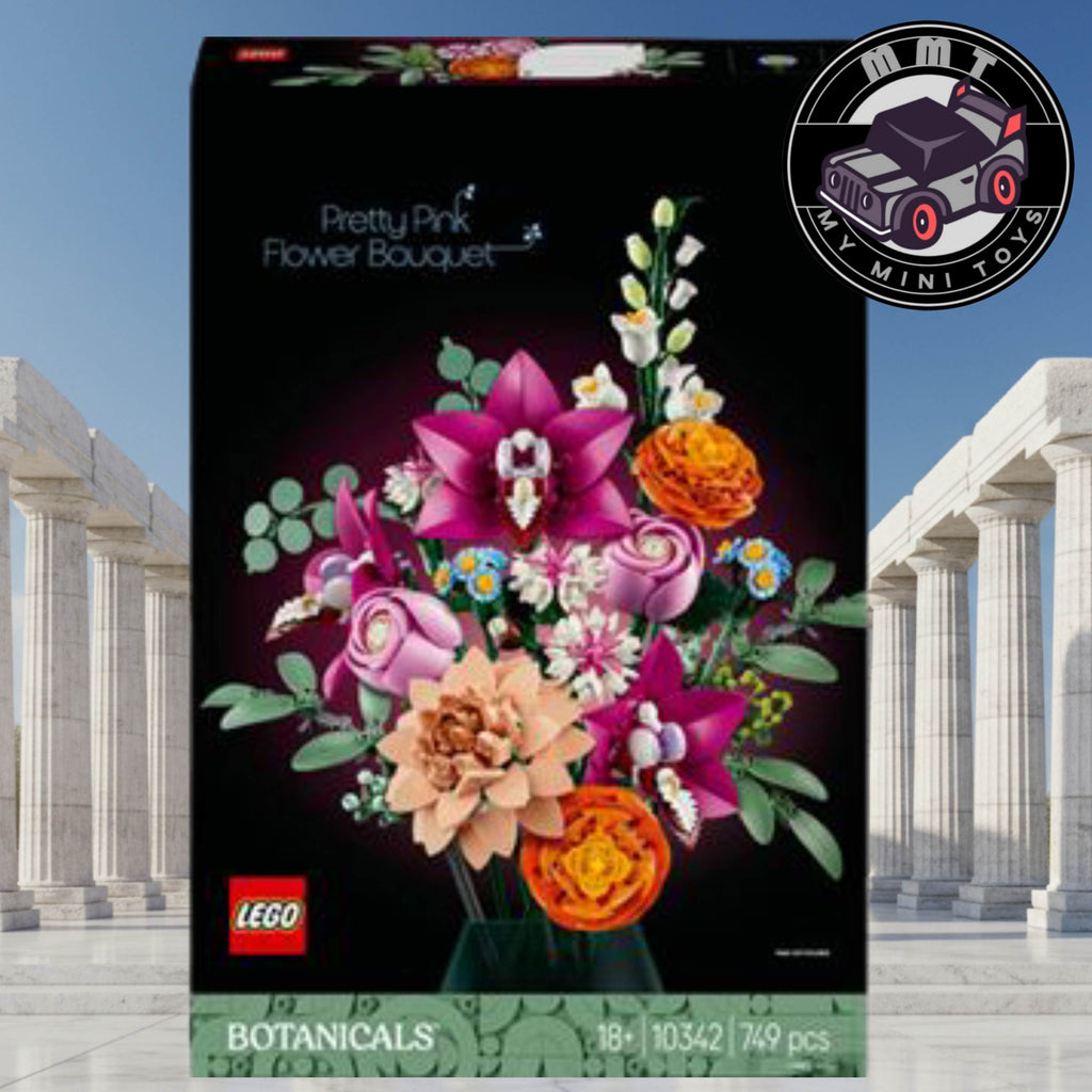Lego 10342 Pretty Pink Flowers bouquet box
