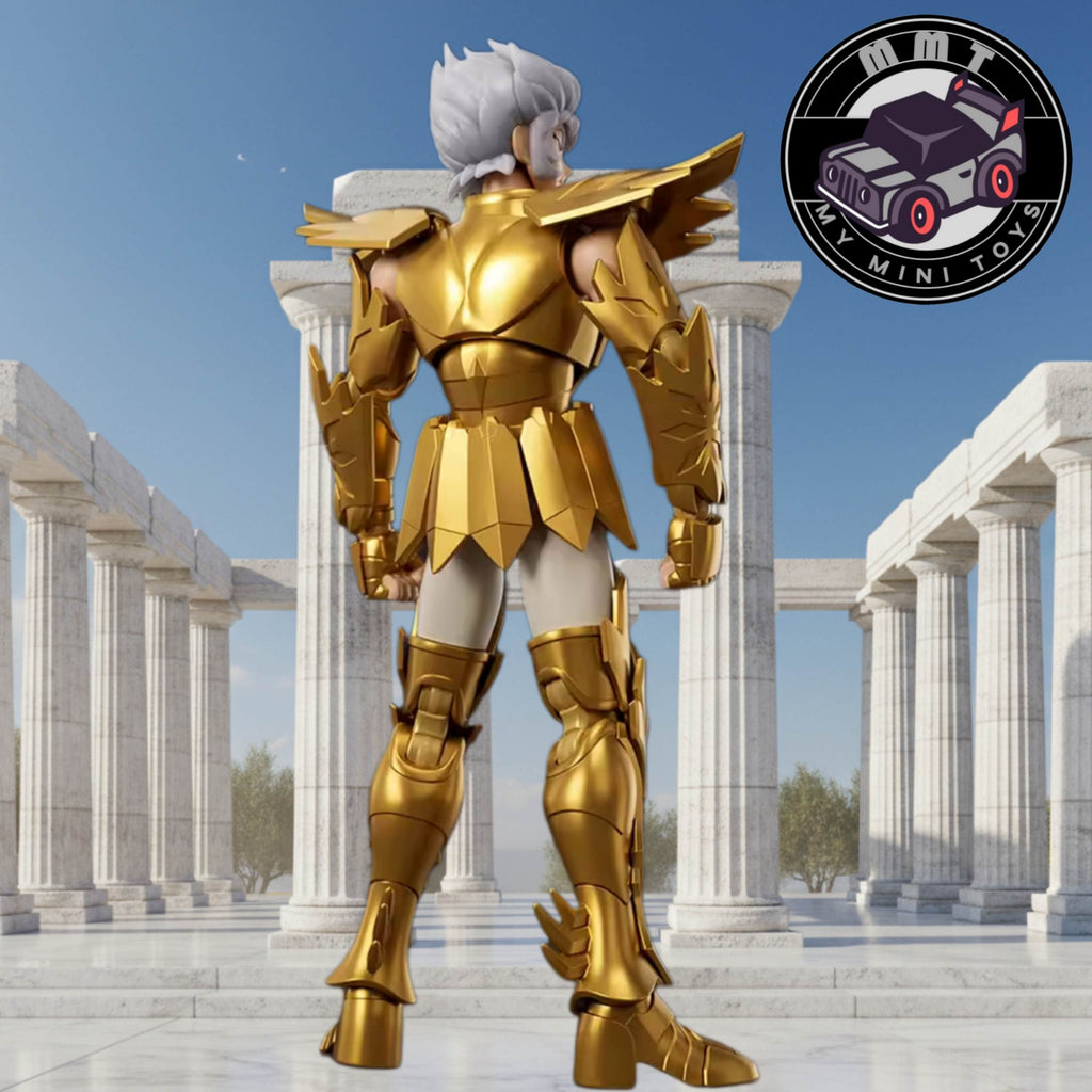 Saint Seiya Deathmask Cancer Gold Saint figure back view