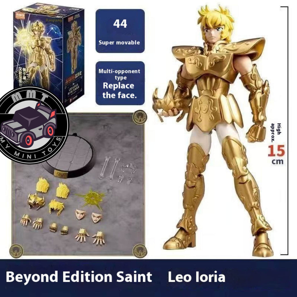 Saint Seiya Leo Aiolia Gold Saint Champion Class Blokees figure height