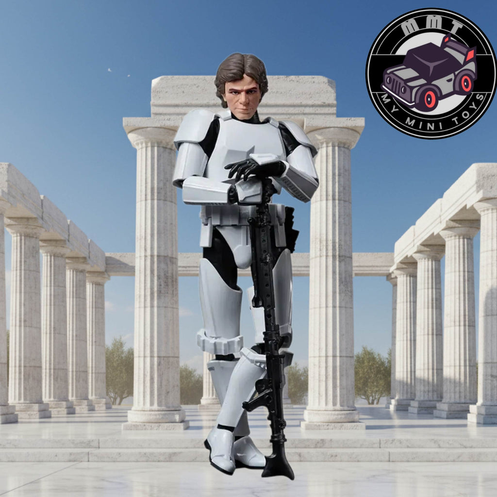Han Solo Stormtrooper Blokees Champion Class action pose collectible figure