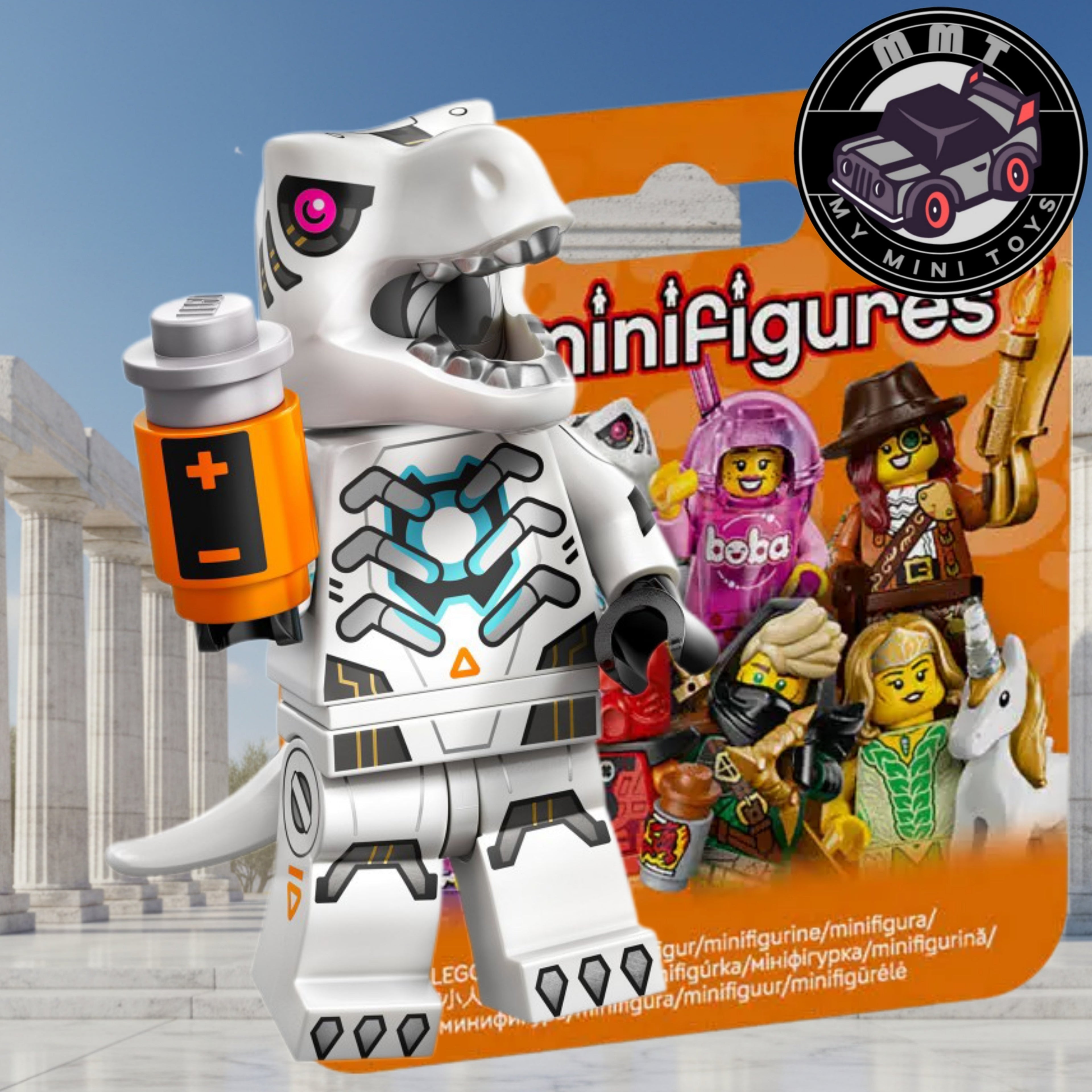 LEGO 71052 minifigure serie 29 Robot T-Rex