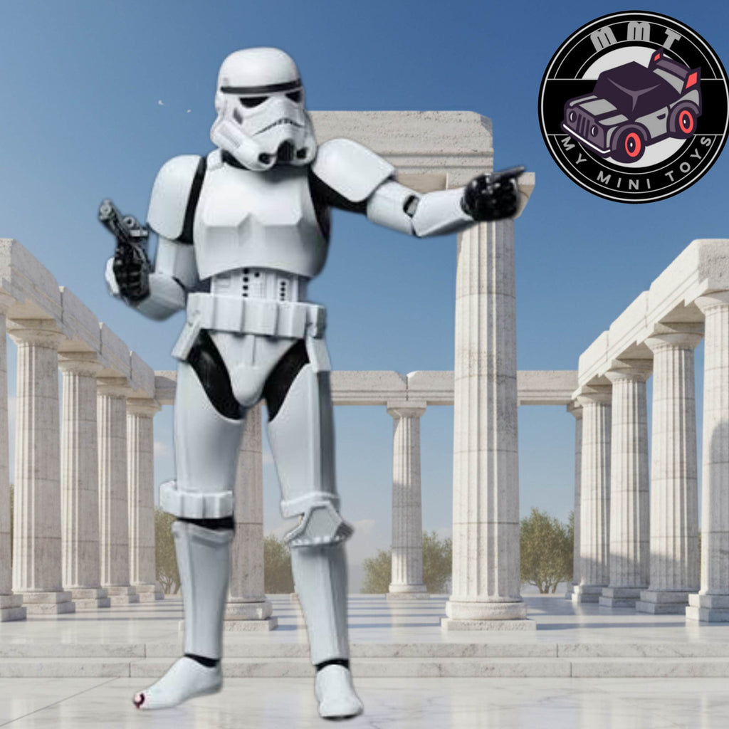 Star Wars Stormtrooper Champion Class figure finger pointing