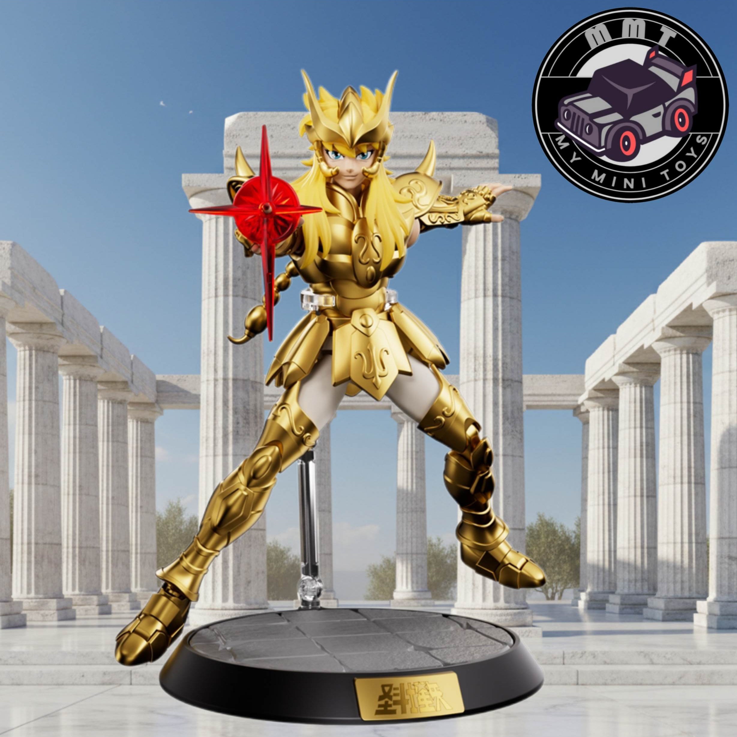 Scorpio Milo Champion Class action pose collectible figure