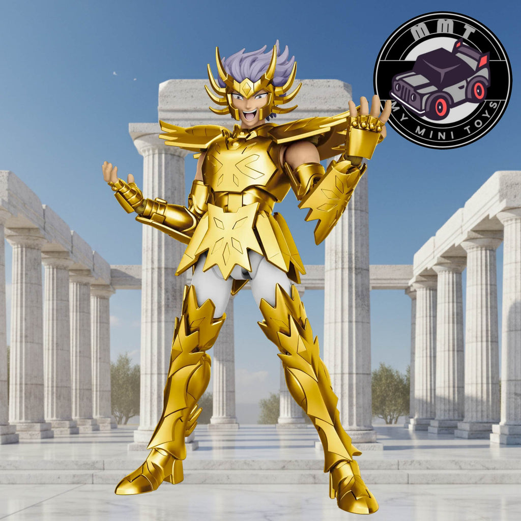 Cancer Deathmask Champion Class action smilling pose collectible figure