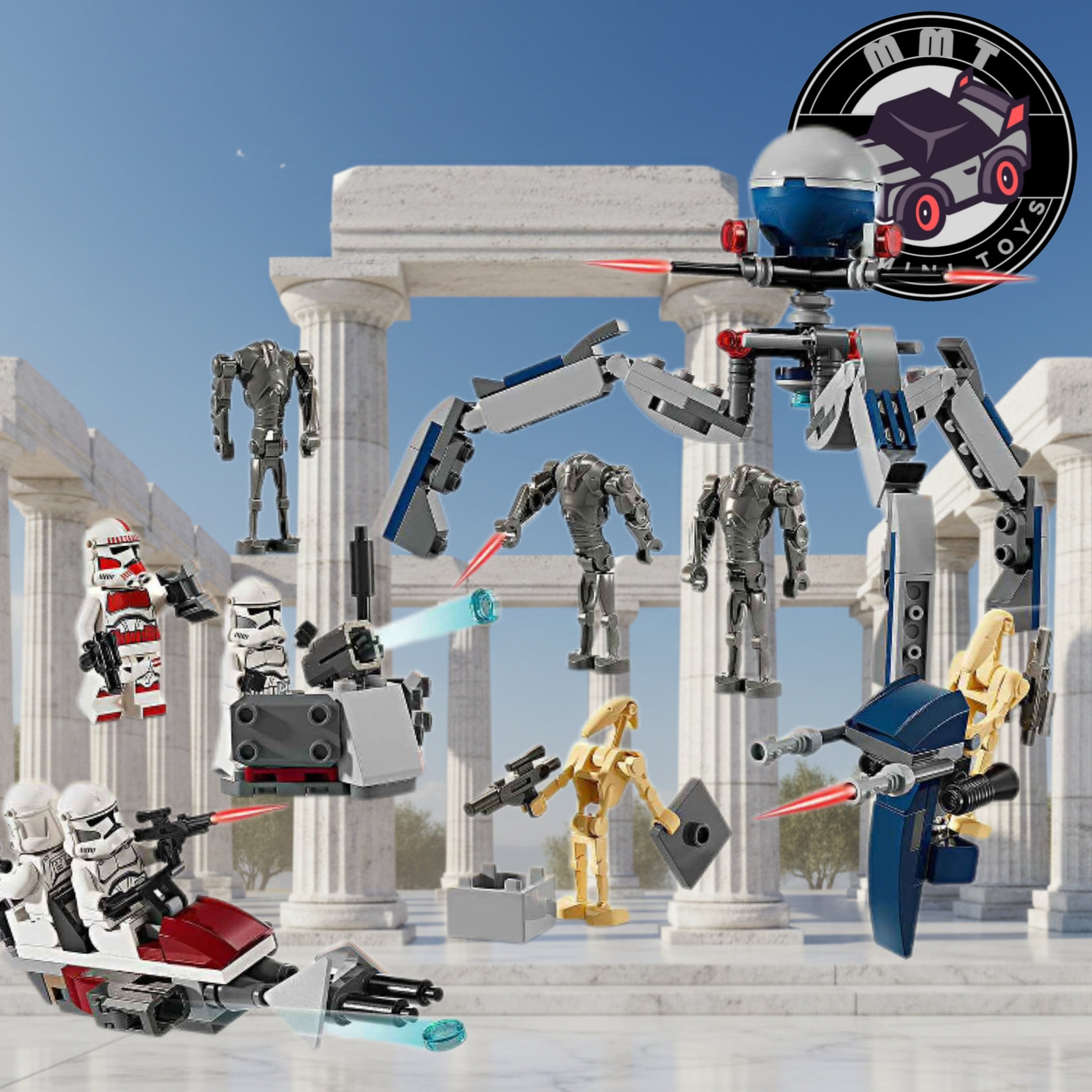 LEGO STAR WARS 75372 ASSEMBLY FIGURES