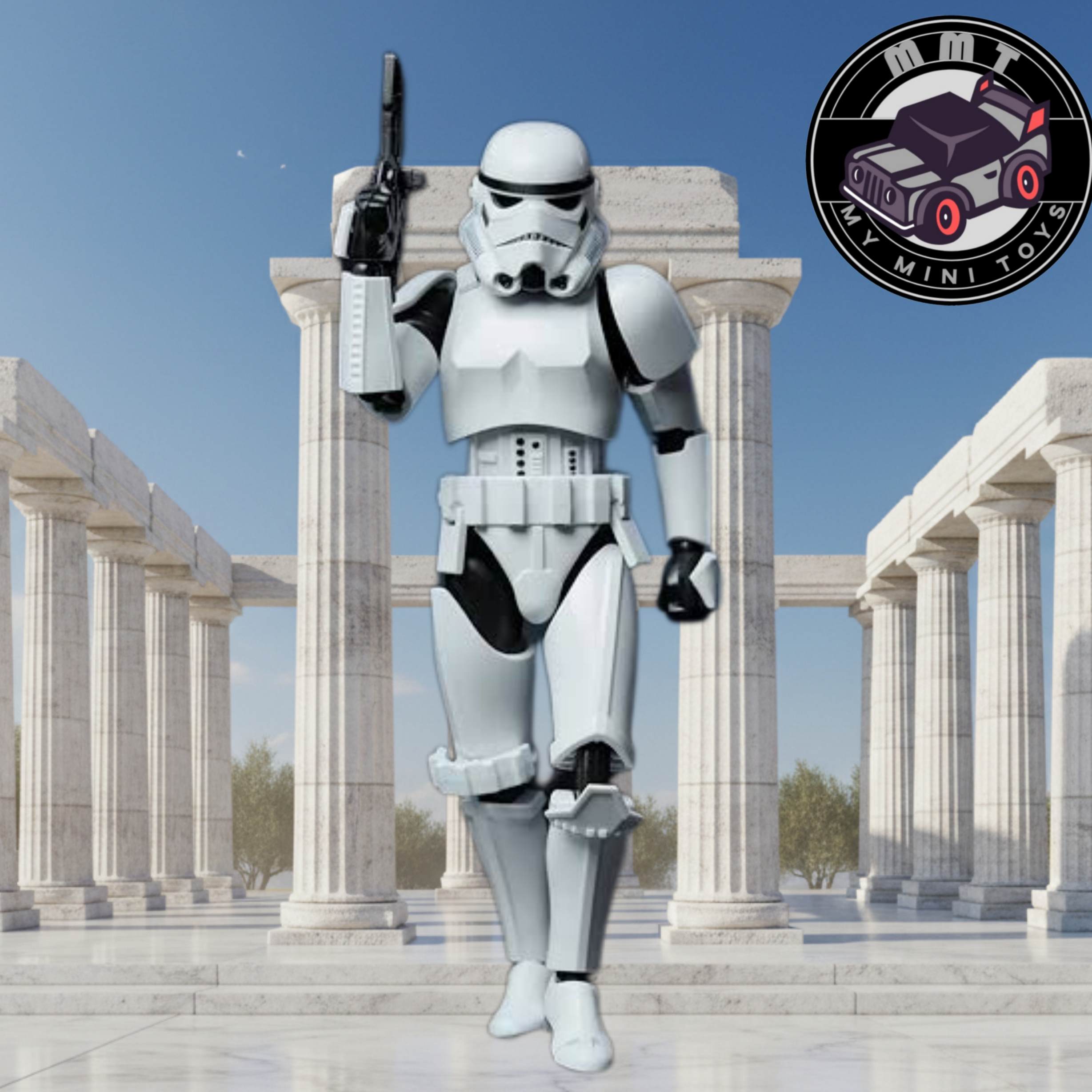 Star Wars Stormtrooper Champion Class figure front view