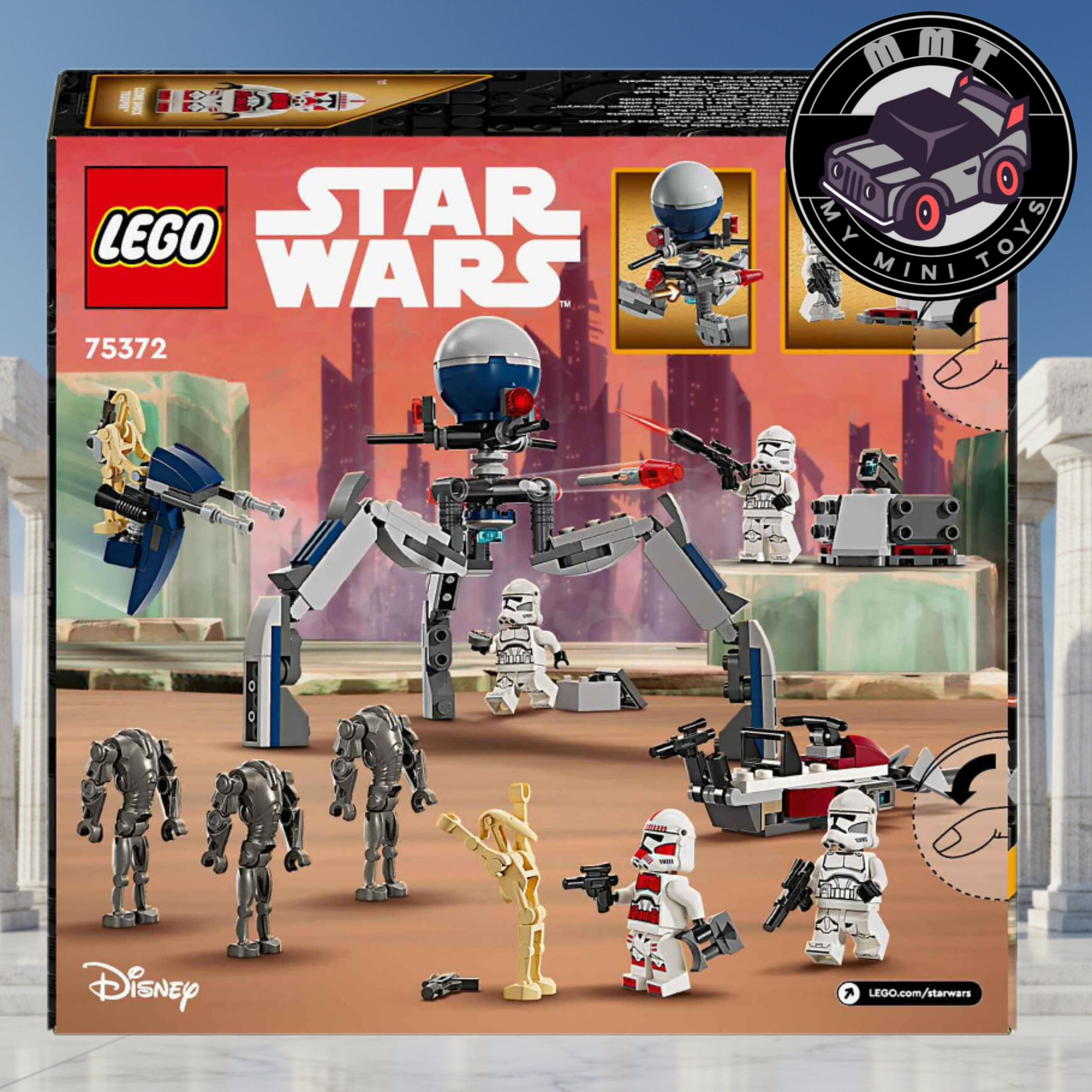 LEGO STAR WARS 75372 BOX BACK