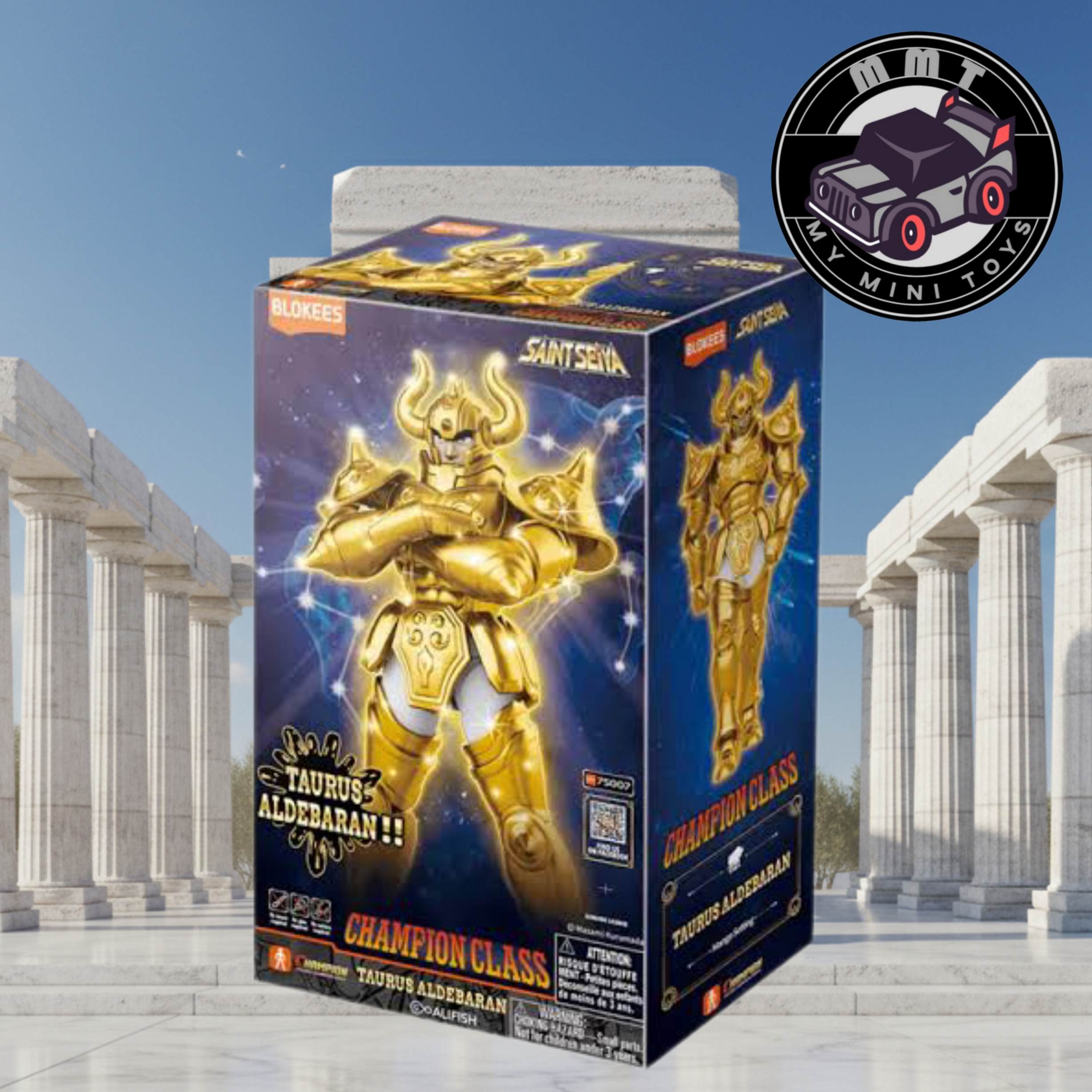 Blokees Champion Class Taurus Aldebaran product packaging