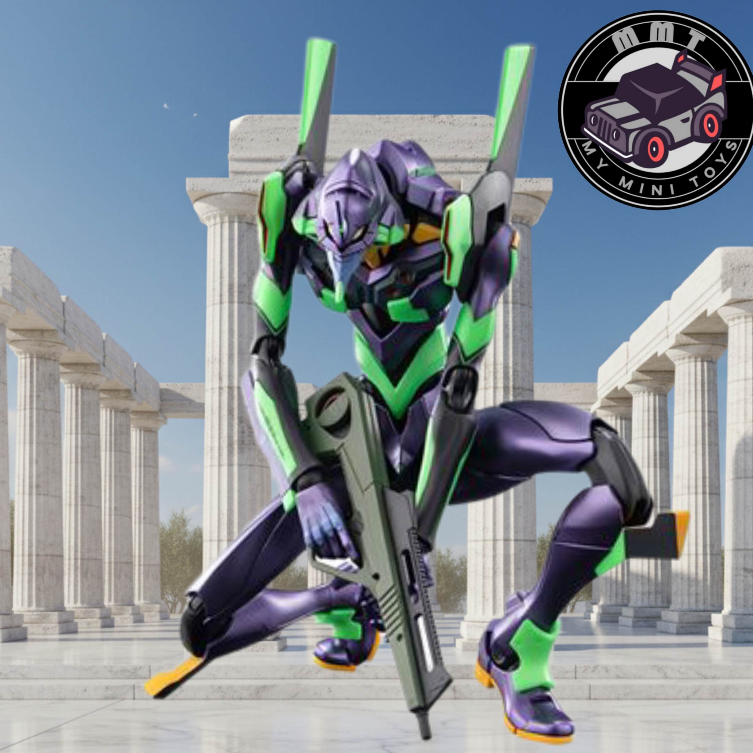 Evangelion eva-01 blokees legend class assault rifle