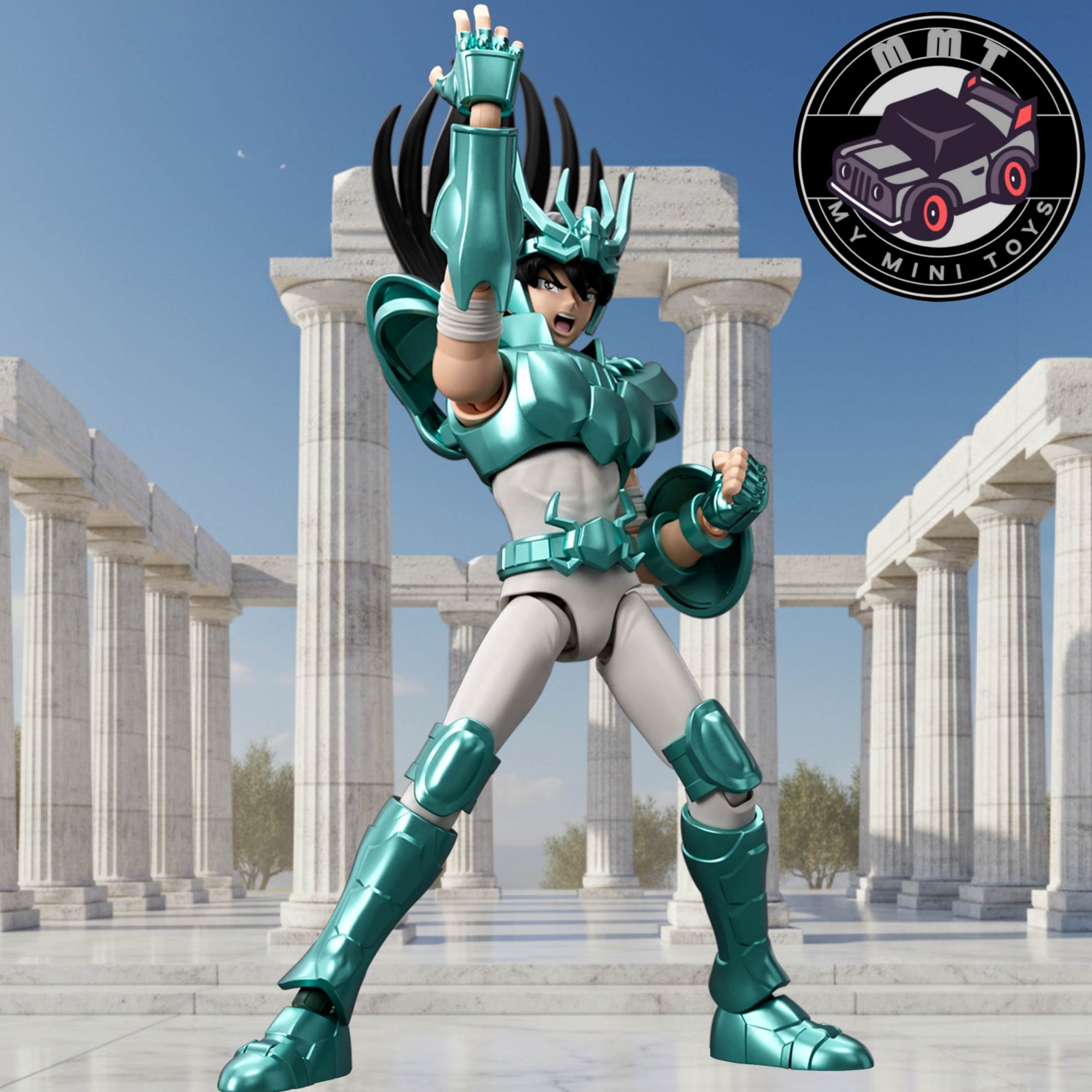 Saint Seiya CHampio Class Shiryu Dragon posture
