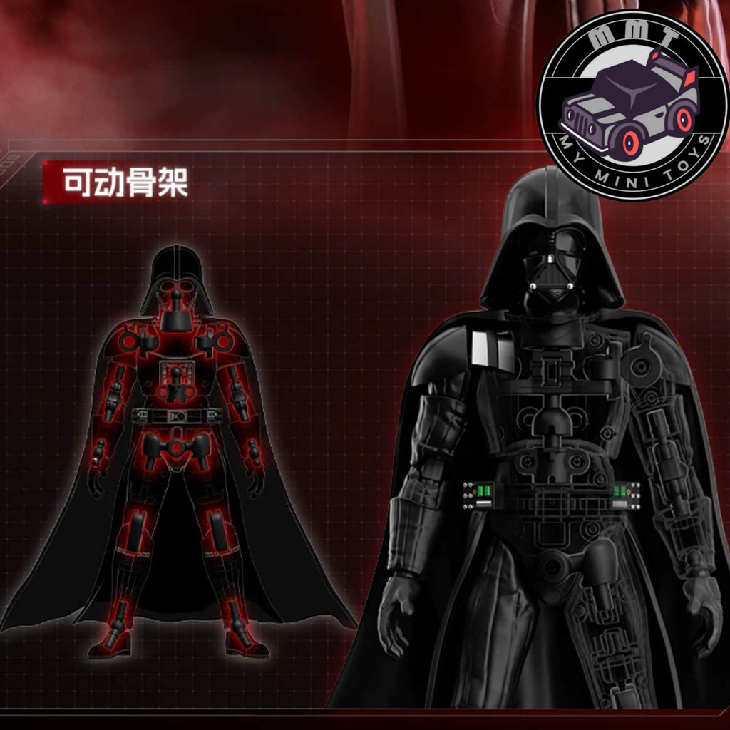 Star Wars Darth Vader Blokees Champion Class inside view figure 