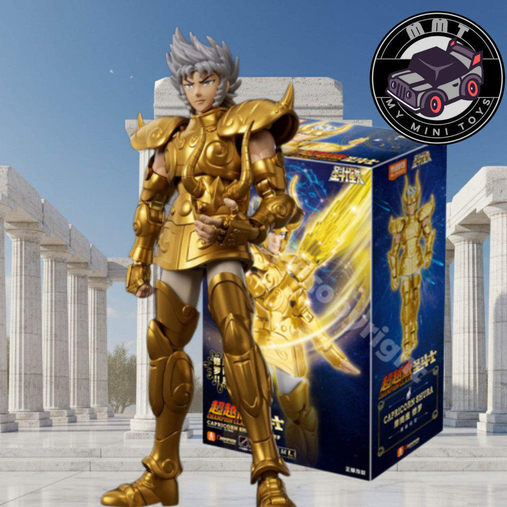 Saint Seiya Capricorn Shura Gold Saint Champion Class Blokees figure with packaging