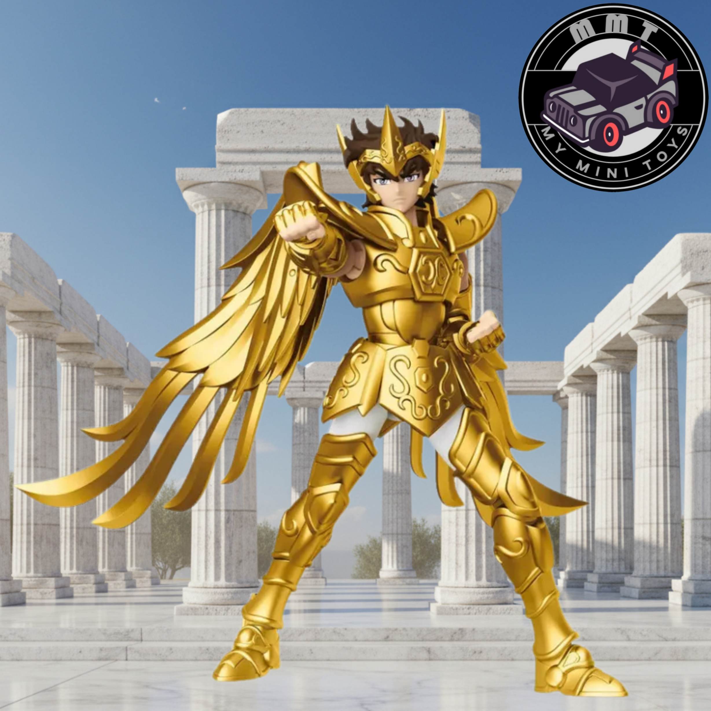agittarius Aiolos Champion Class action pose collectible figure