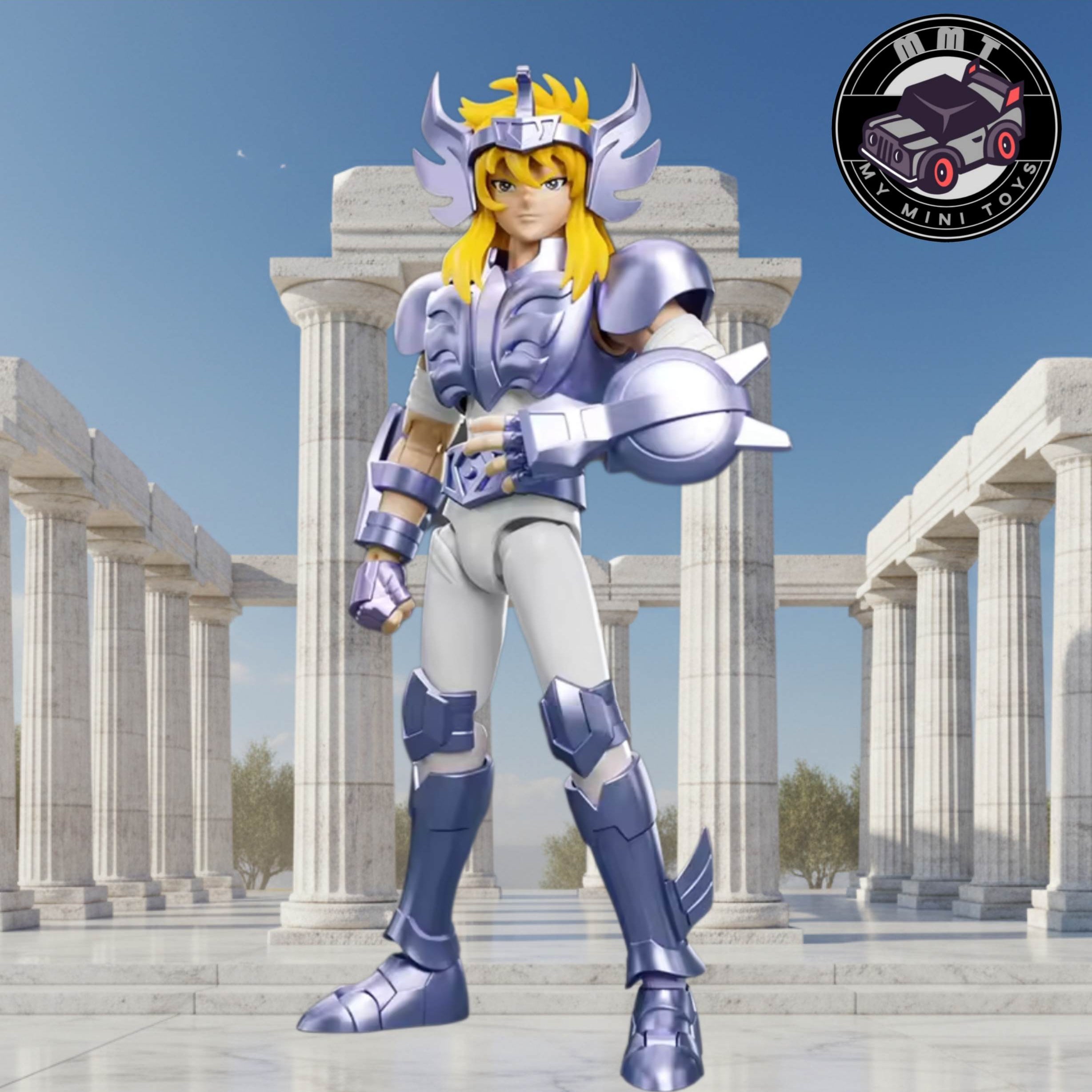 Saint Seiya Hyoga Cygnus Bronze Saint figure front view