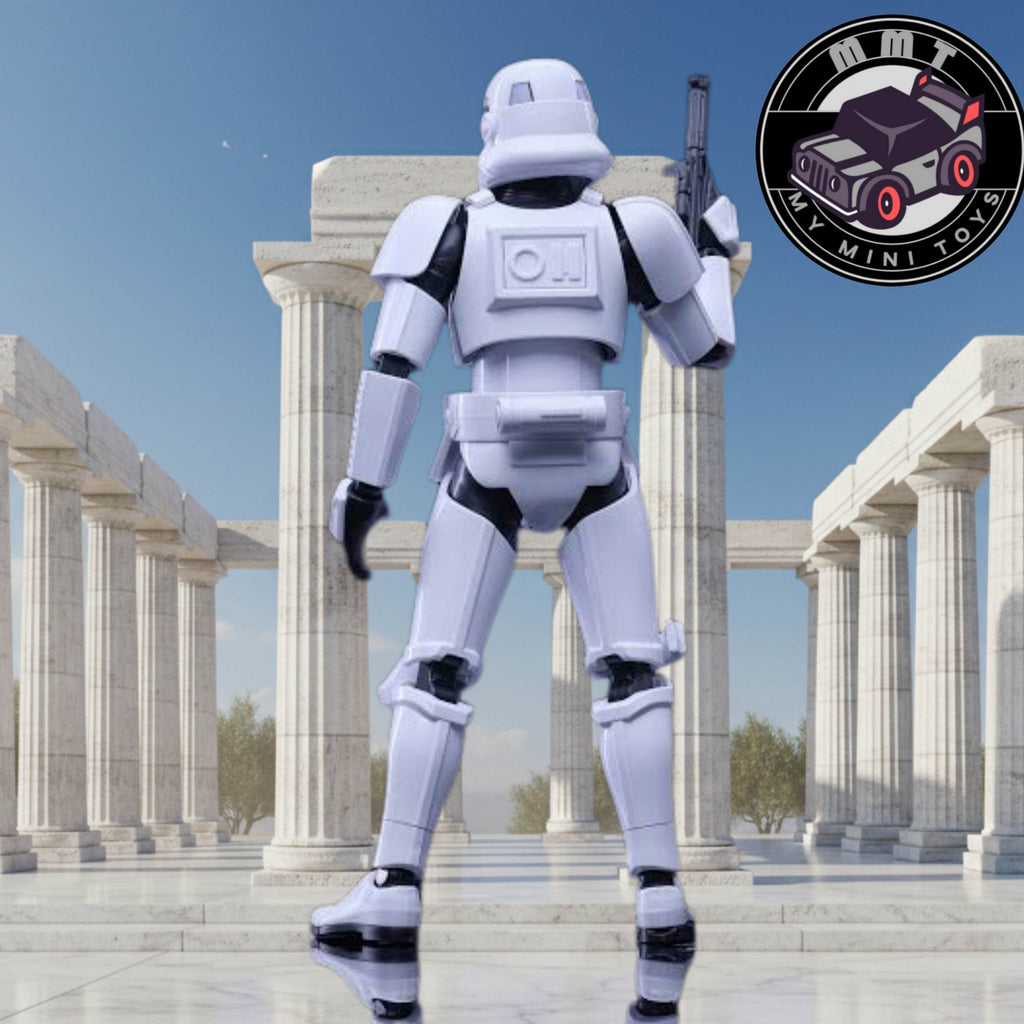 Star Wars Stormtrooper Champion Class figure back view