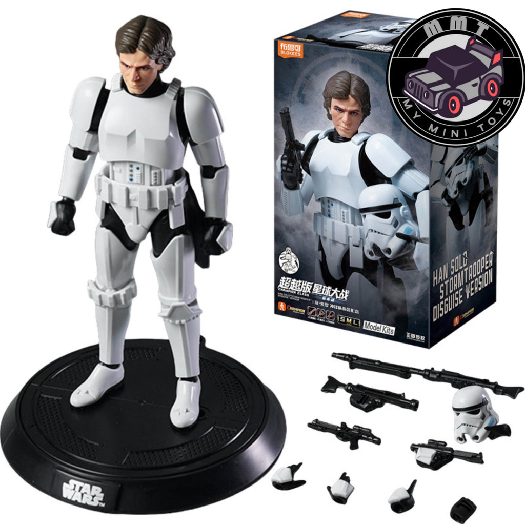 Star Wars Han Solo Stormtrooper Blokees figure customization options