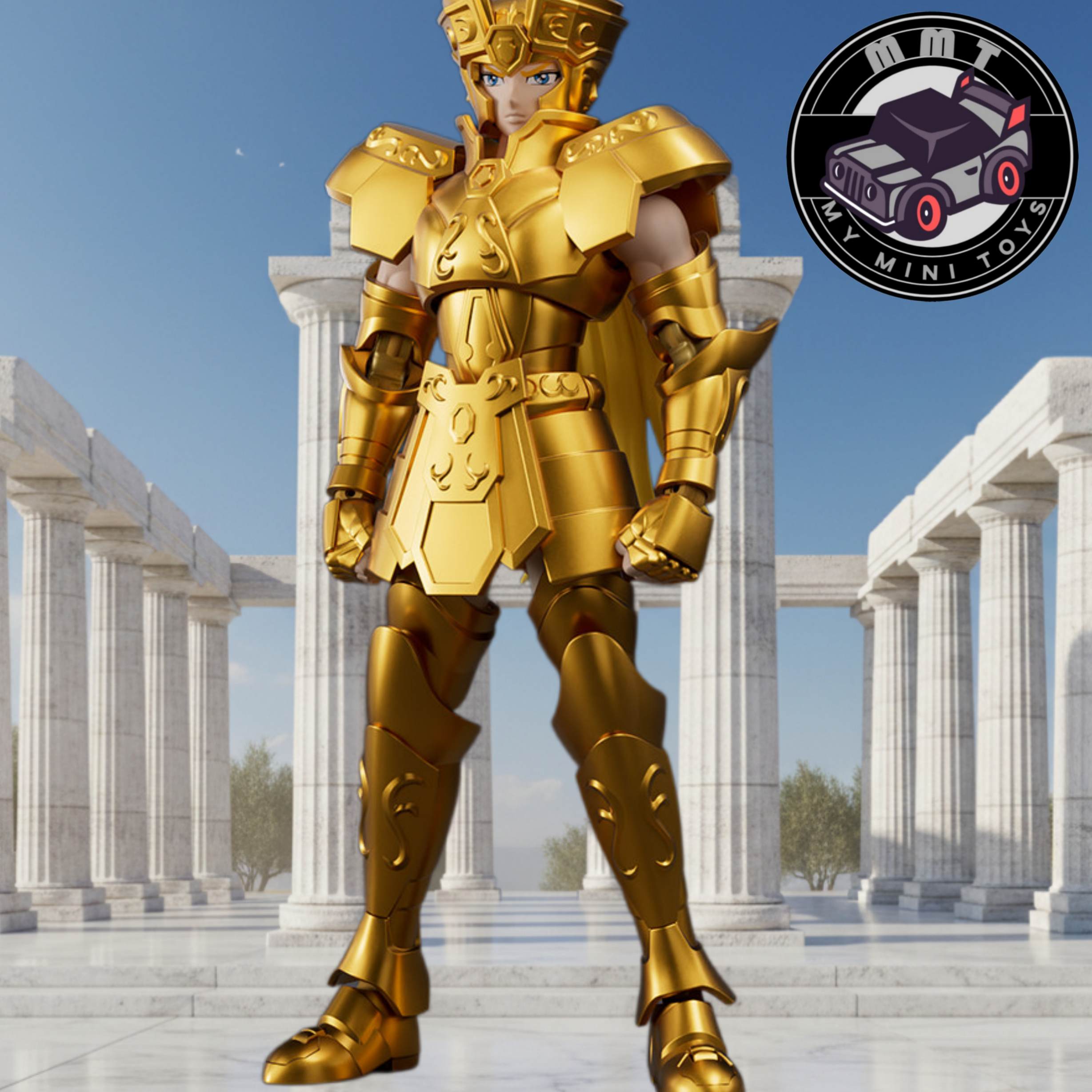 Saint Seiya Gemini Saga Champion Class Blokees Stand up
