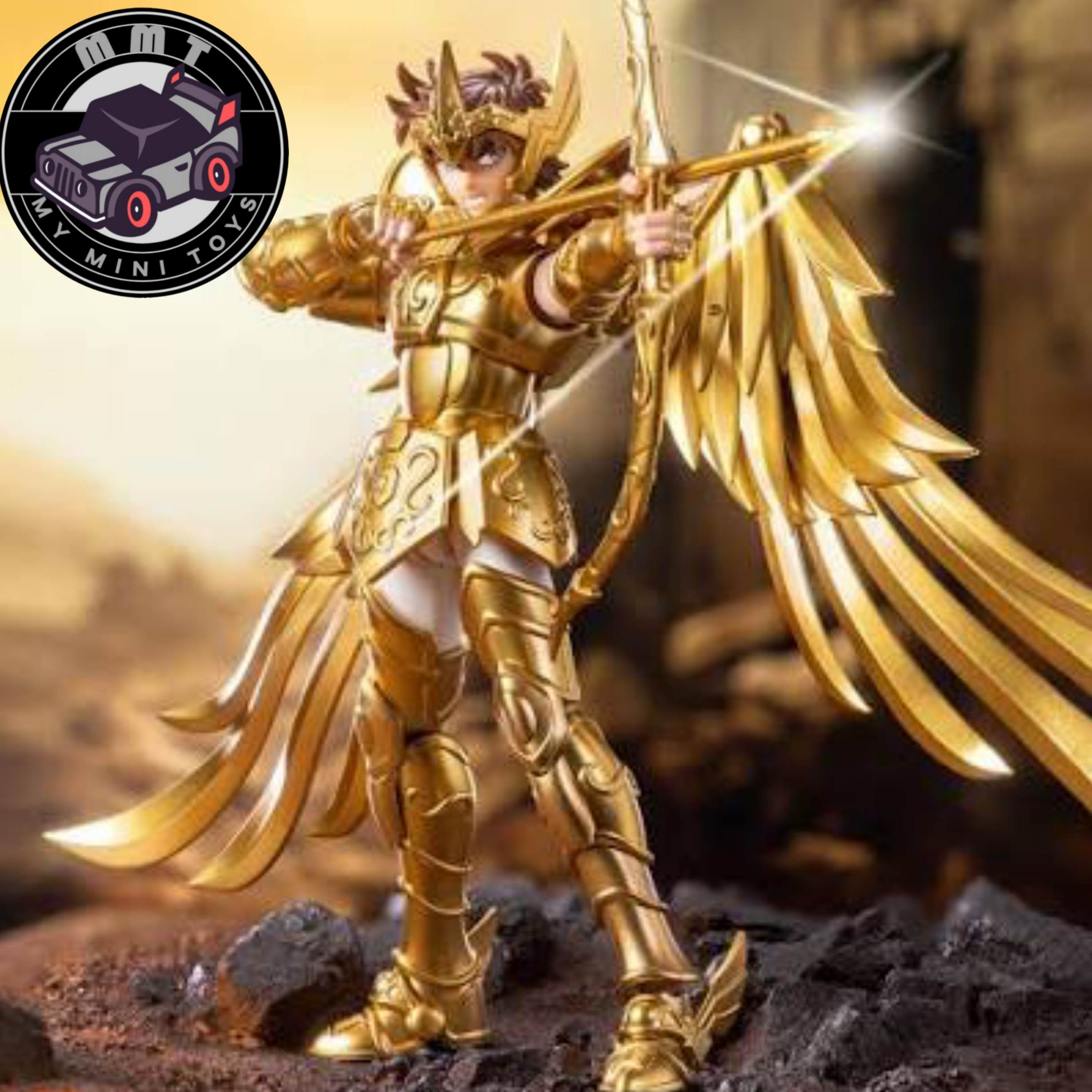 Saint Seiya Aiolos fully assembled Blokees Champion Class figure