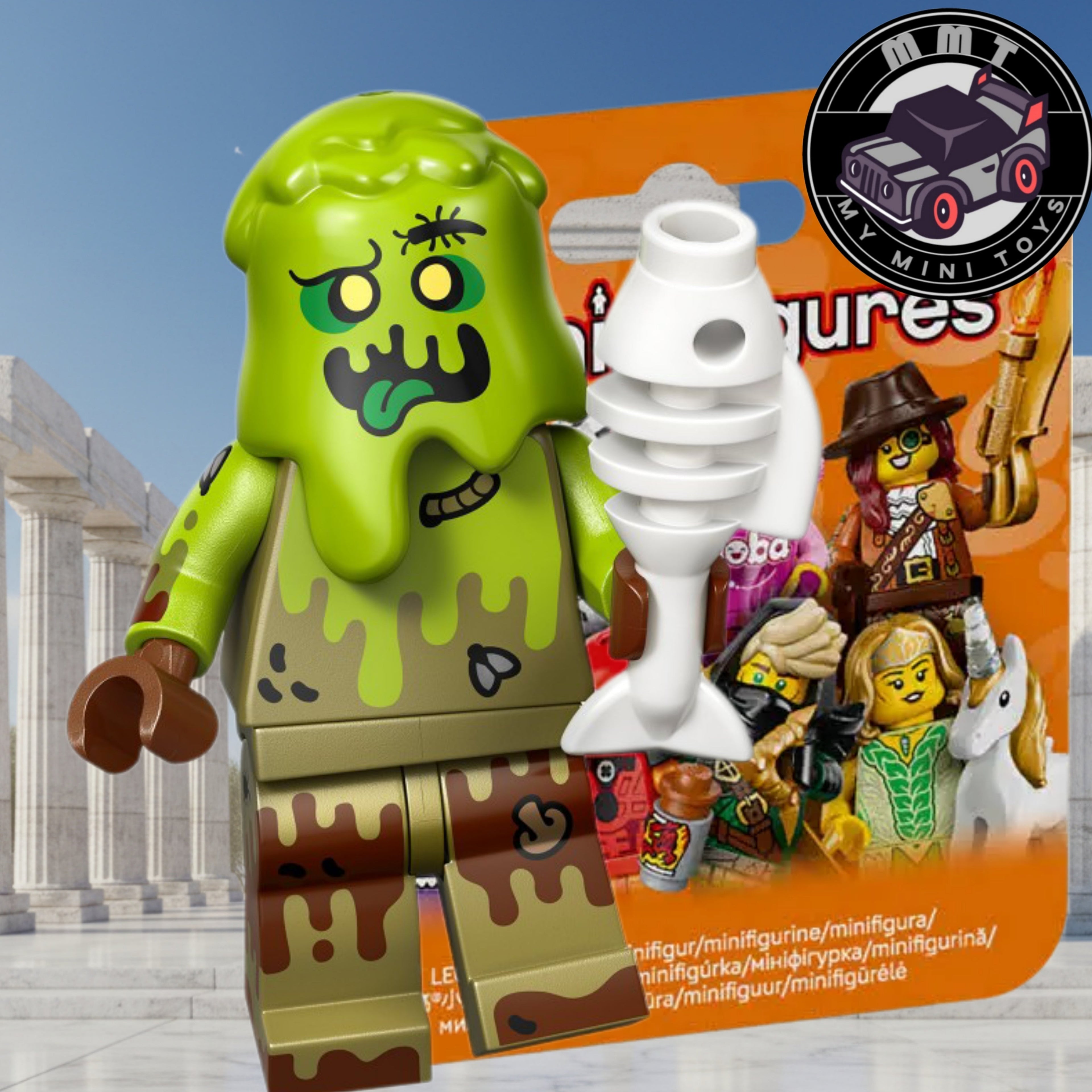 LEGO 71052 minifigure serie 29 trash monster