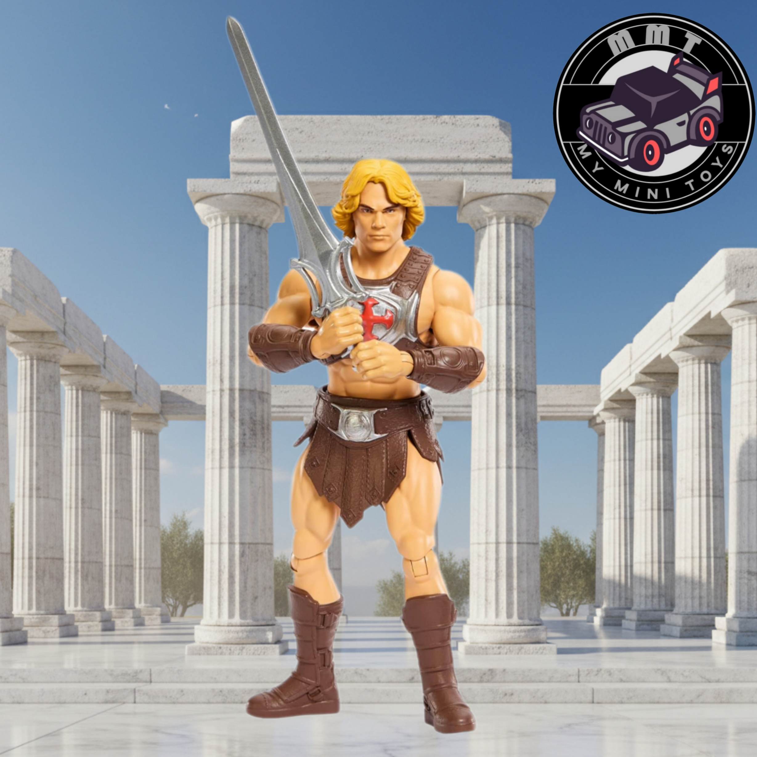 Master of the Universe HE-Man figure Sword pose
